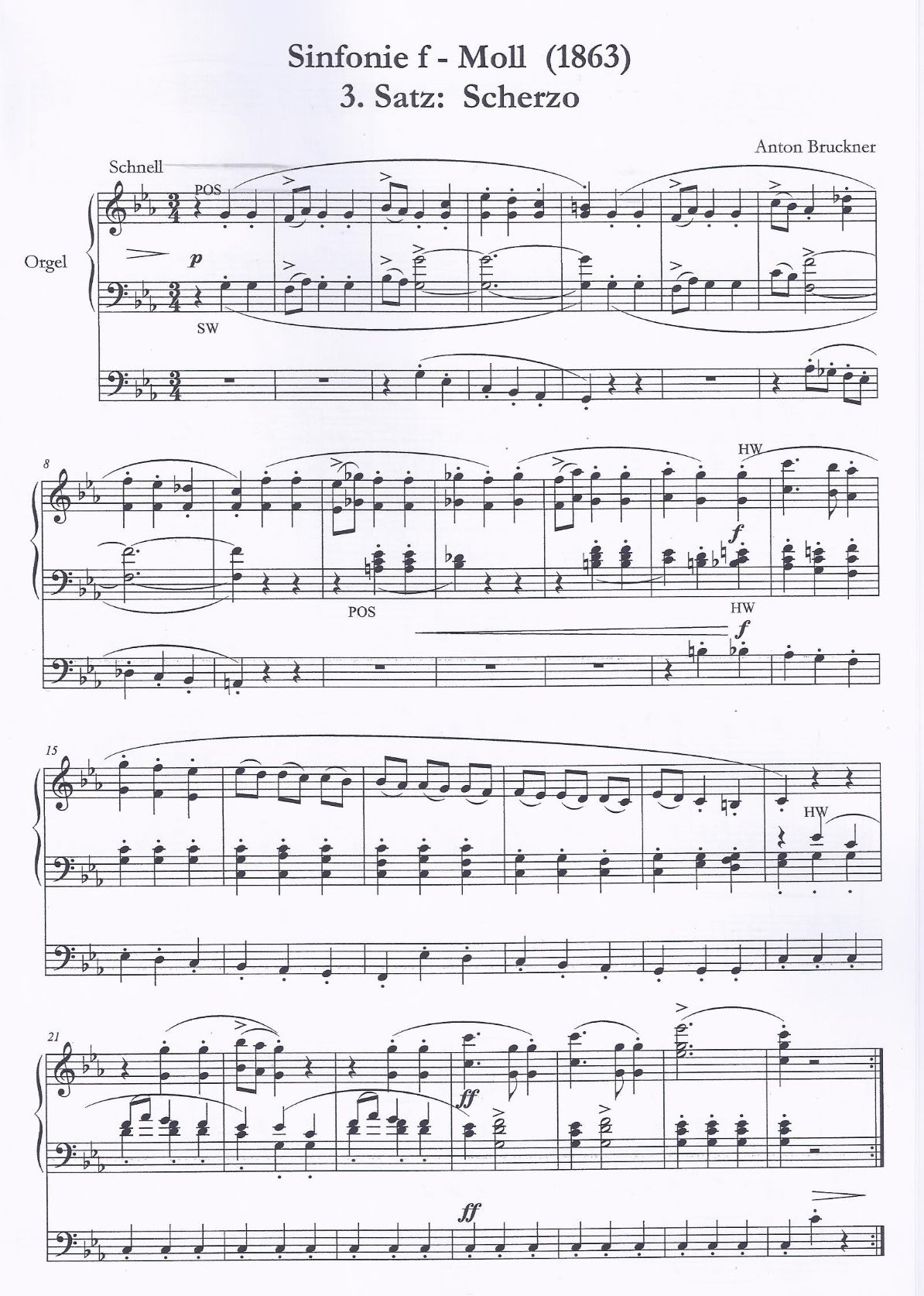 Bruckner f Moll Sinfonie 3. Satz 1. Seite klein